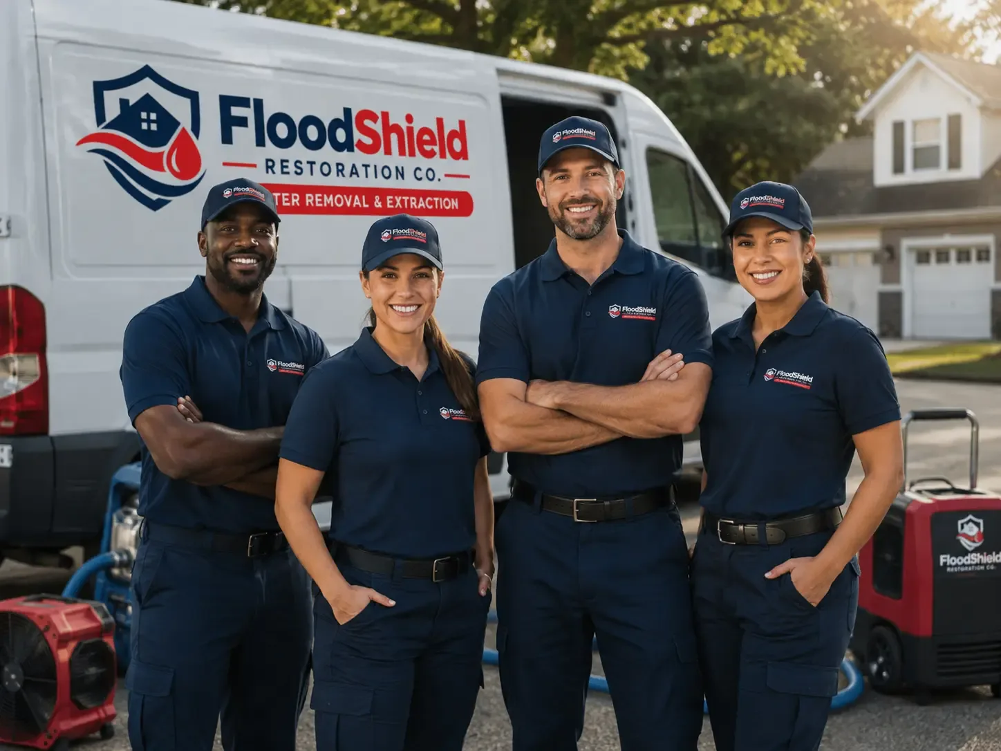 Flood Damage Restoration company in El Prado, NM